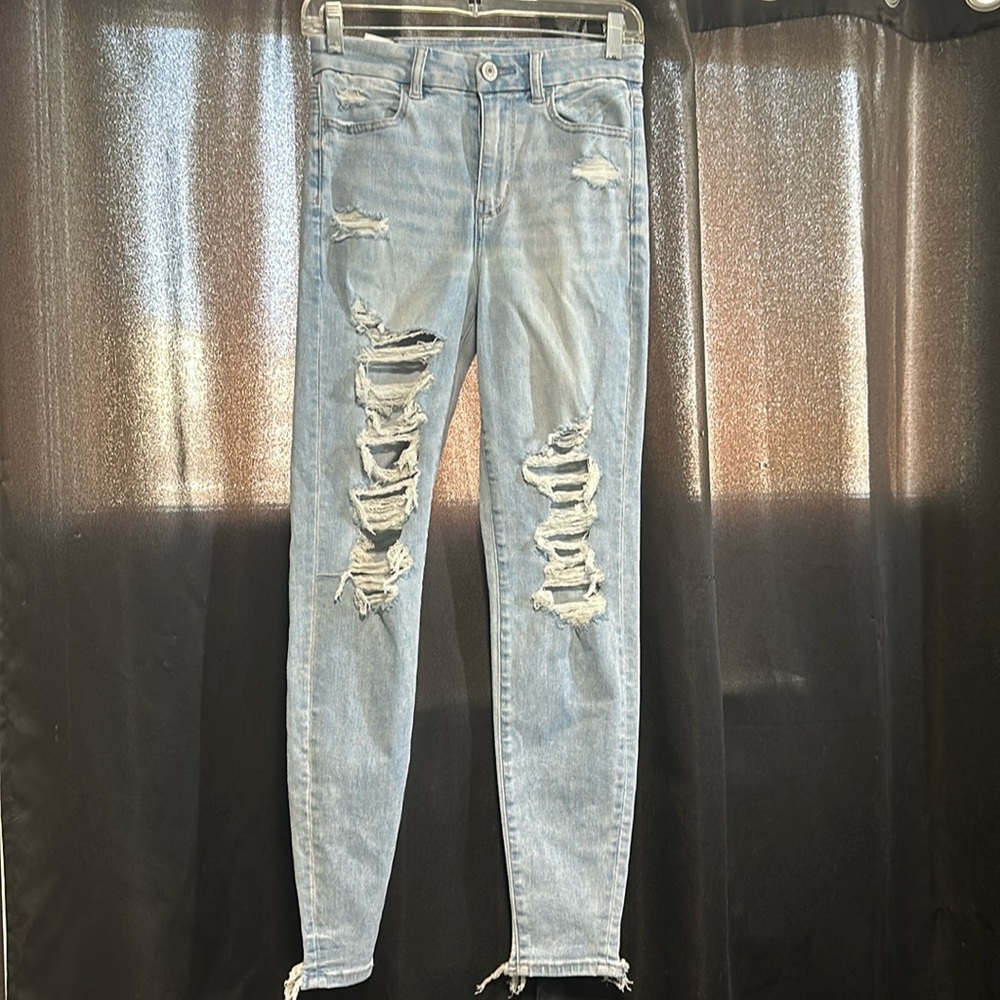 American Eagle Curvy Hi-Rise Jegging Size 2